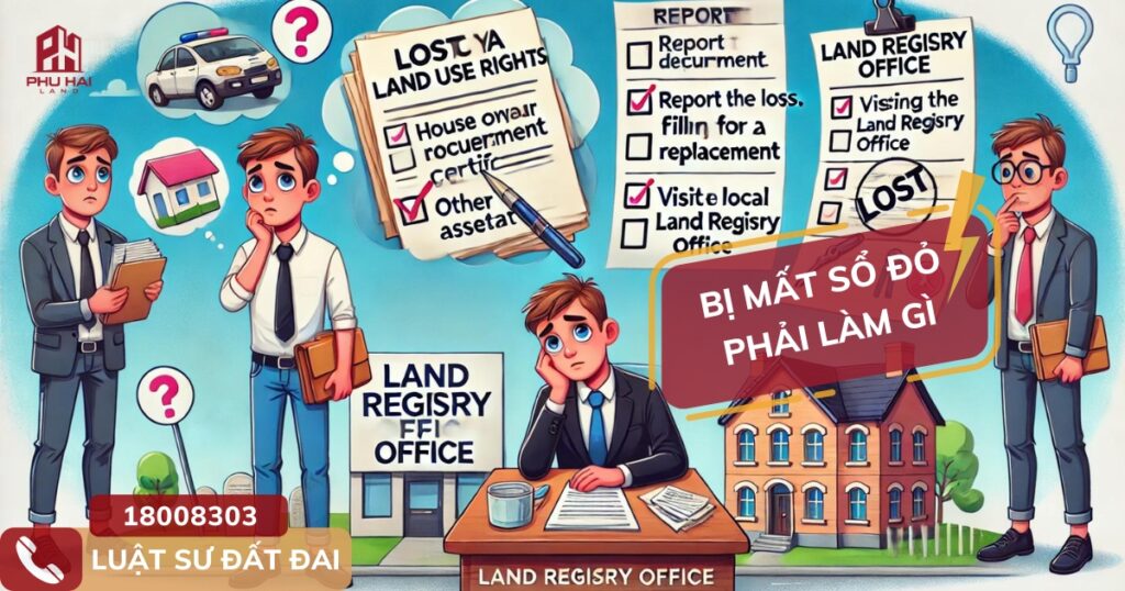 LÀM GÌ KHI BỊ MẤT GIẤY CHỨNG NHẬN QUYỀN SỬ DỤNG ĐẤT, QUYỀN SỞ HỮU NHÀ Ở VÀ TÀI SẢN GẮN LIỀN VỚI ĐẤT ???