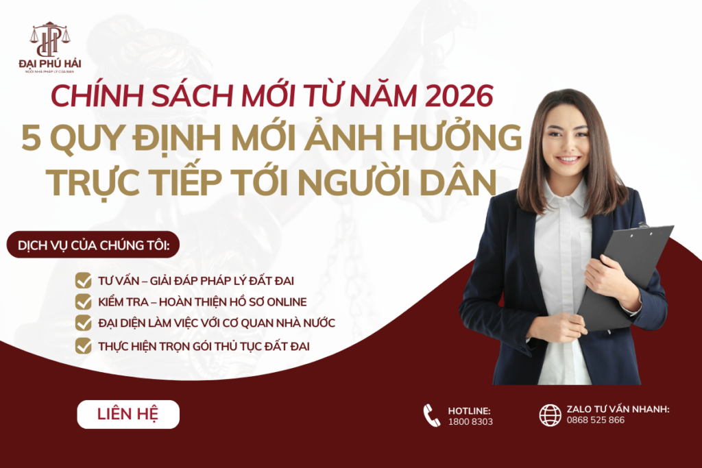 Chính sách đất đai 2026